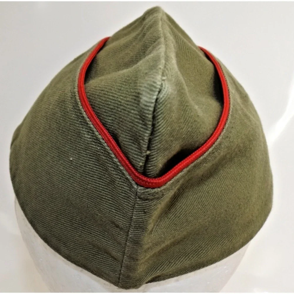Vintage BSA Boy Scouts of America Official Garrison Olive Green Size Medium